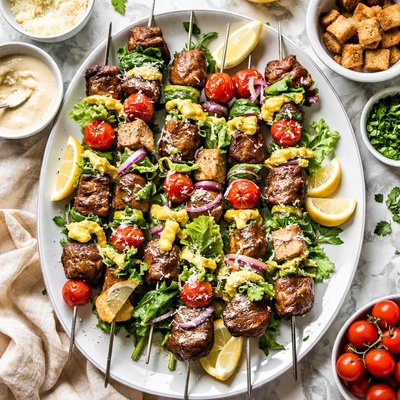 Image of Caesar Beef Kabobs