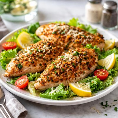 Image of Caesar Crusted Chicken