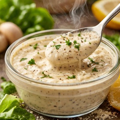 Image of Caesar Dressing Lightened Up