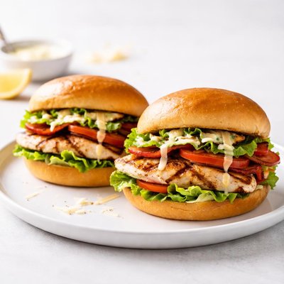 Image of Caesar Grilled Chicken Sandwiches