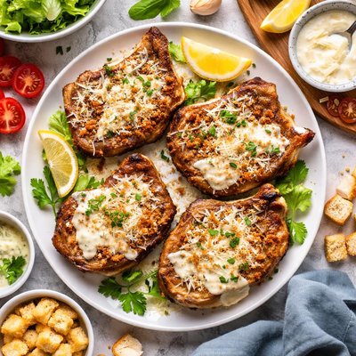 Image of Caesar Pork Chops
