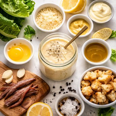 Image of Caesar Salad Dressing Iii