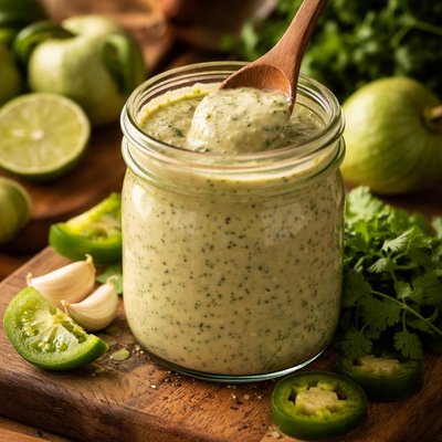 Image of Cafe Rio Tomatillo Salad Dressing Copycat