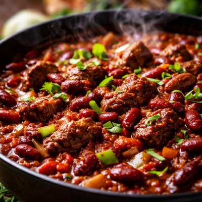 Image of Cajun Beef Beans