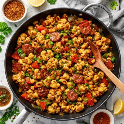 Image of Cajun Cauliflower Hash