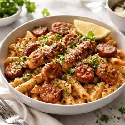 Image of Cajun Chicken and Andouille Pasta
