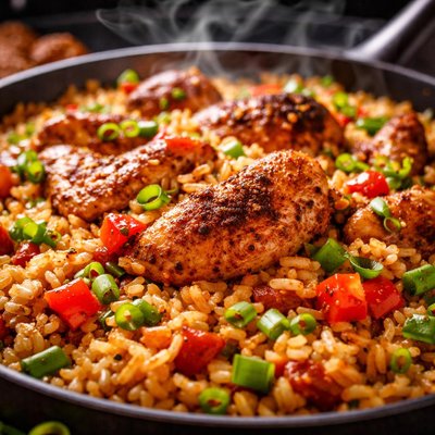 Image of Cajun Chicken and Rice Carolina Style