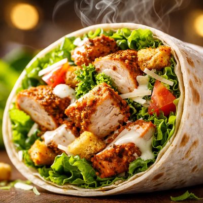Image of Cajun Chicken Caesar Wrap for 1