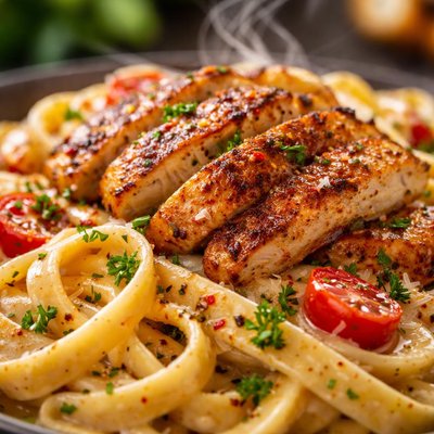 Image of Cajun Chicken Fettuccini