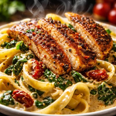 Image of Cajun Chicken Florentine
