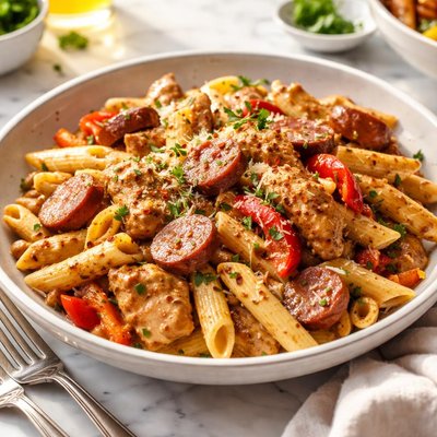 Image of Cajun Chicken Sausage Pasta