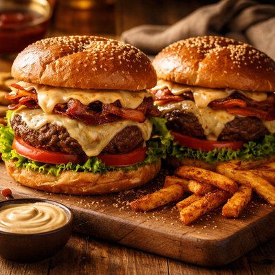Image of Cajun Cool Cheeseburgers