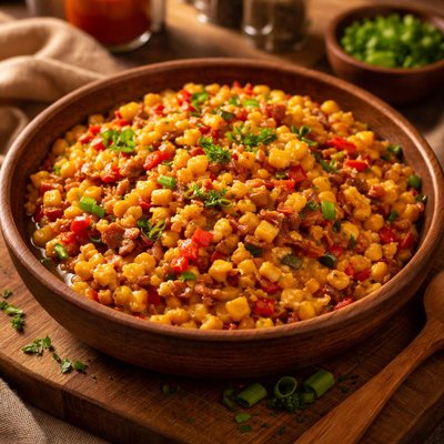 Image of Cajun Corn Maque Choux