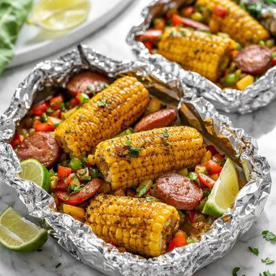 Image of Cajun Corn Packets