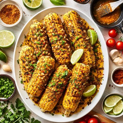 Image of Cajun Corn with Louisiana Butter