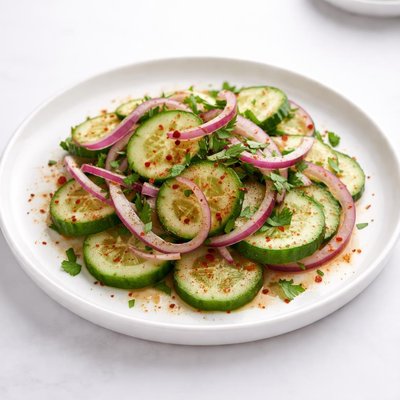 Image of Cajun Cucumber and Onion Salad
