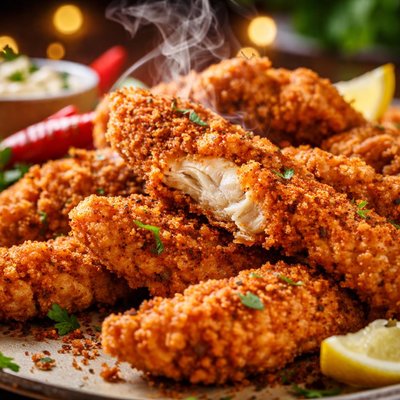 Image of Cajun Fried Chicken Strips