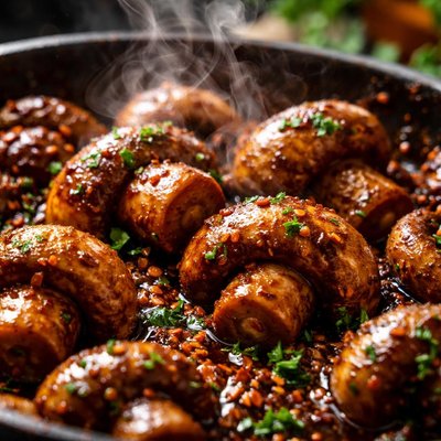 Image of Cajun Glazed Mushrooms