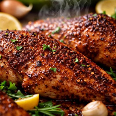 Image of Cajun Rubbed Chicken