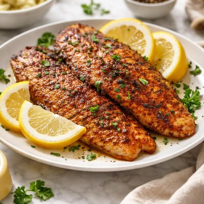 Image of Cajun Rubbed Tilapia