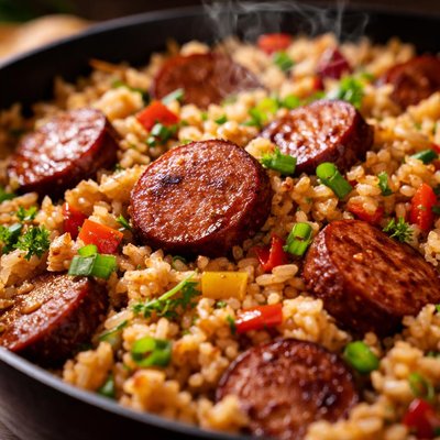 Image of Cajun Sausage and Rice