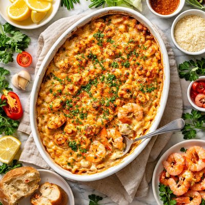 Image of Cajun Seafood Au Gratin