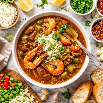 Image of Cajun Seafood Gumbo