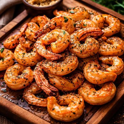 Image of Camarones al estilo Cajún de la Dieta Mediterránea