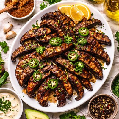 Image of Cajun Spiced Portobella Mushrooms