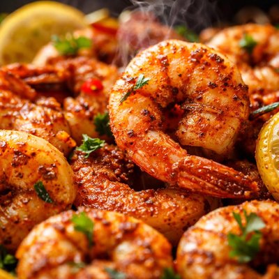Image of Cajun Spiced Shrimps