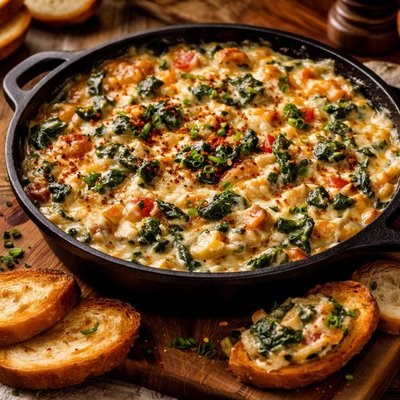 Image of Cajun Spinach Dip to Die for