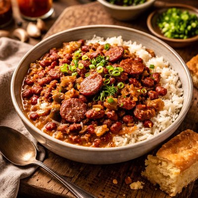 Image of Cajun Style Red Beans and Rice