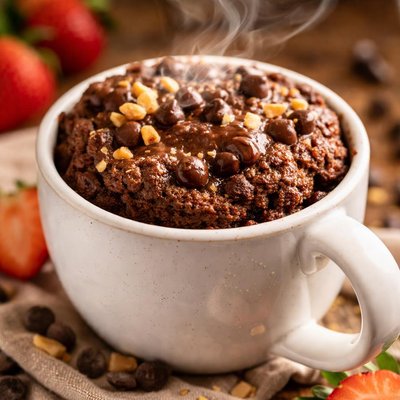 Image of Cake in a Mug
