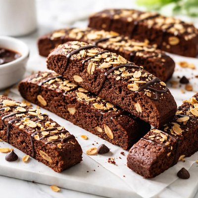 Image of Cake Mix Chocolate Almond Biscotti