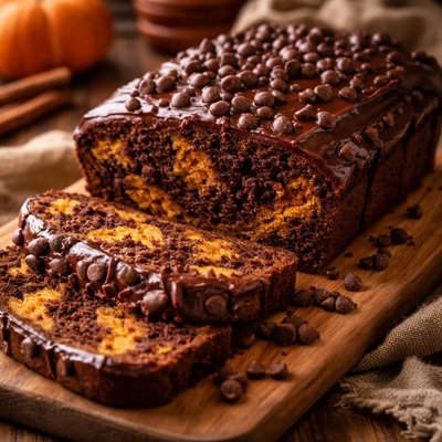 Image of Cake Mix Chocolate Pumpkin Cake