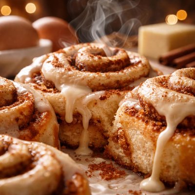 Image of Cake Mix Cinnamon Rolls