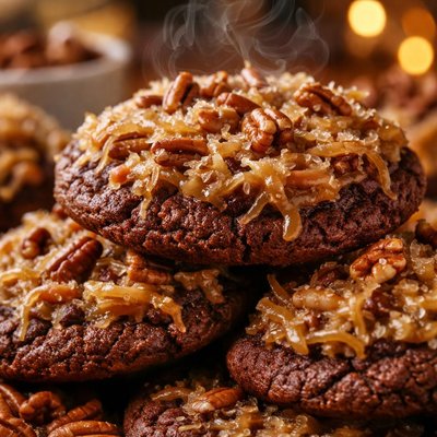 Image of Cake Mix German Chocolate Cookies