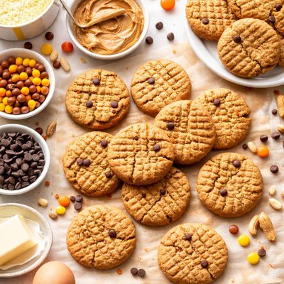 Image of Cake Mix Peanut Butter Cookies