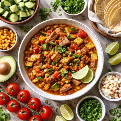 Image of Calabacita Con Puerco