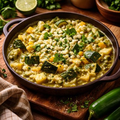 Image of Calabacitas Con Chile Verde