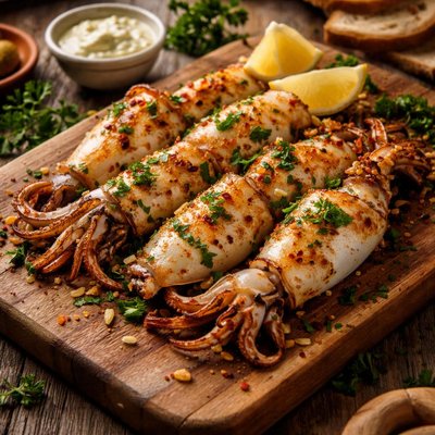 Image of Calamares a La Plancha