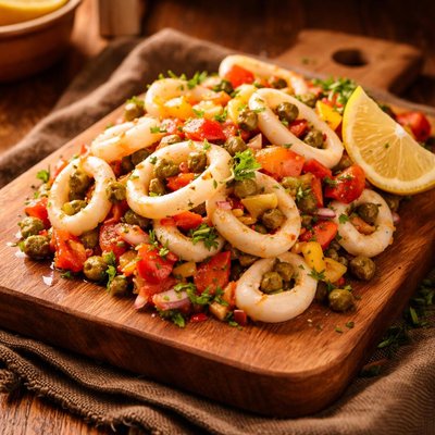Image of Calamares a La Vinagreta Calamari in Vinaigrette