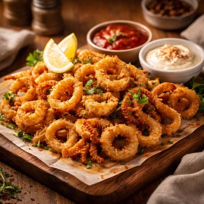 Image of Calamari for a King