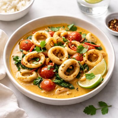 Image of Calamari Skillet Curry