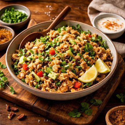 Image of Calcutta Chicken and Rice Salad