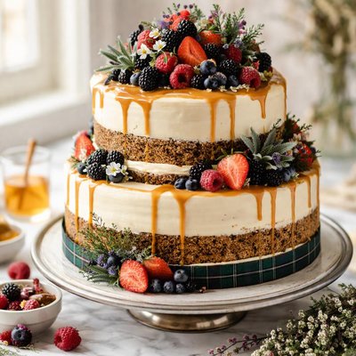 Image of Caledonian Wedding Cake