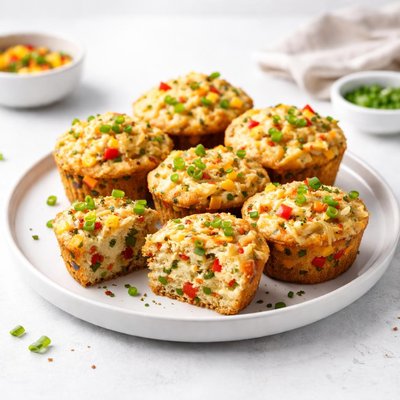 Image of Calico Bell Pepper Muffins