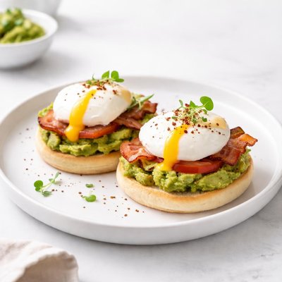 Image of California Avocado Eggs Benedict