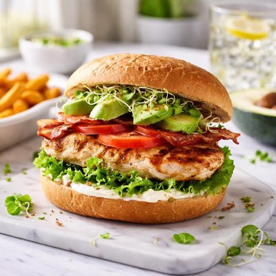 Image of California Chicken Sandwich Cooking Light