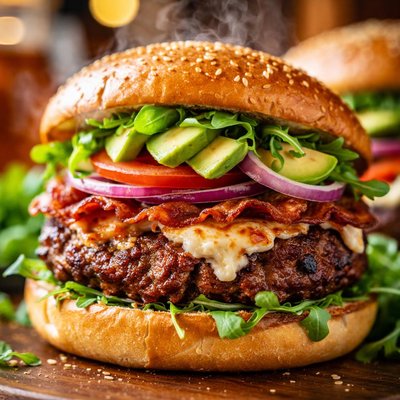 Image of California Dreamin Lamb Burgers